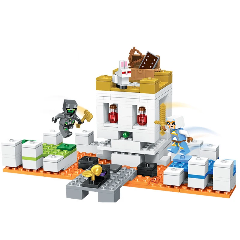 210pcs Children's educational building blocks toy Compatible Legoings minecraft Skull Stadium Model Building Kits figures toy
210pcs Children's educational building blocks toy Compatible Legoings minecraft Skull Stadium Model Building Kits figures toy
