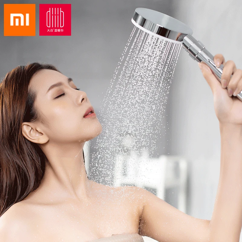Xiaomi Mijia Diiib 3 Modes Handheld Shower Head Set 360 Degree 120mm 53 Water Hole with PVC 1.6M Hose Powerful Massage Shower
Xiaomi Mijia Diiib 3 Modes Handheld Shower Head Set 360 Degree 120mm 53 Water Hole with PVC 1.6M Hose Powerful Massage Shower