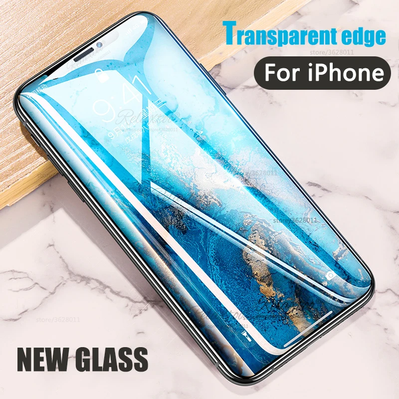 Tempered Glass screen protector For iPhone XR X 6 7 8 plus XS Max Transparent edge For iphone aifon x r s sx max Protective Film
Tempered Glass screen protector For iPhone XR X 6 7 8 plus XS Max Transparent edge For iphone aifon x r s sx max Protective Film