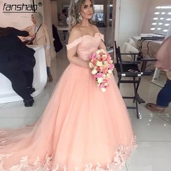 New Peach Quinceanera Dresses Off Shoulder Appliques Beads Lace Up Ball Gown Tulle 16 Sweet Girl Prom Quinceanera gown
New Peach Quinceanera Dresses Off Shoulder Appliques Beads Lace Up Ball Gown Tulle 16 Sweet Girl Prom Quinceanera gown