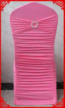 NO.18 Rose Pink Ruffled Lycra Chair Covers With Lycra Band And Tow Row Round Buckle (with pin) For Wedding Decoration & Party
NO.18 Rose Pink Ruffled Lycra Chair Covers With Lycra Band And Tow Row Round Buckle (with pin) For Wedding Decoration & Party