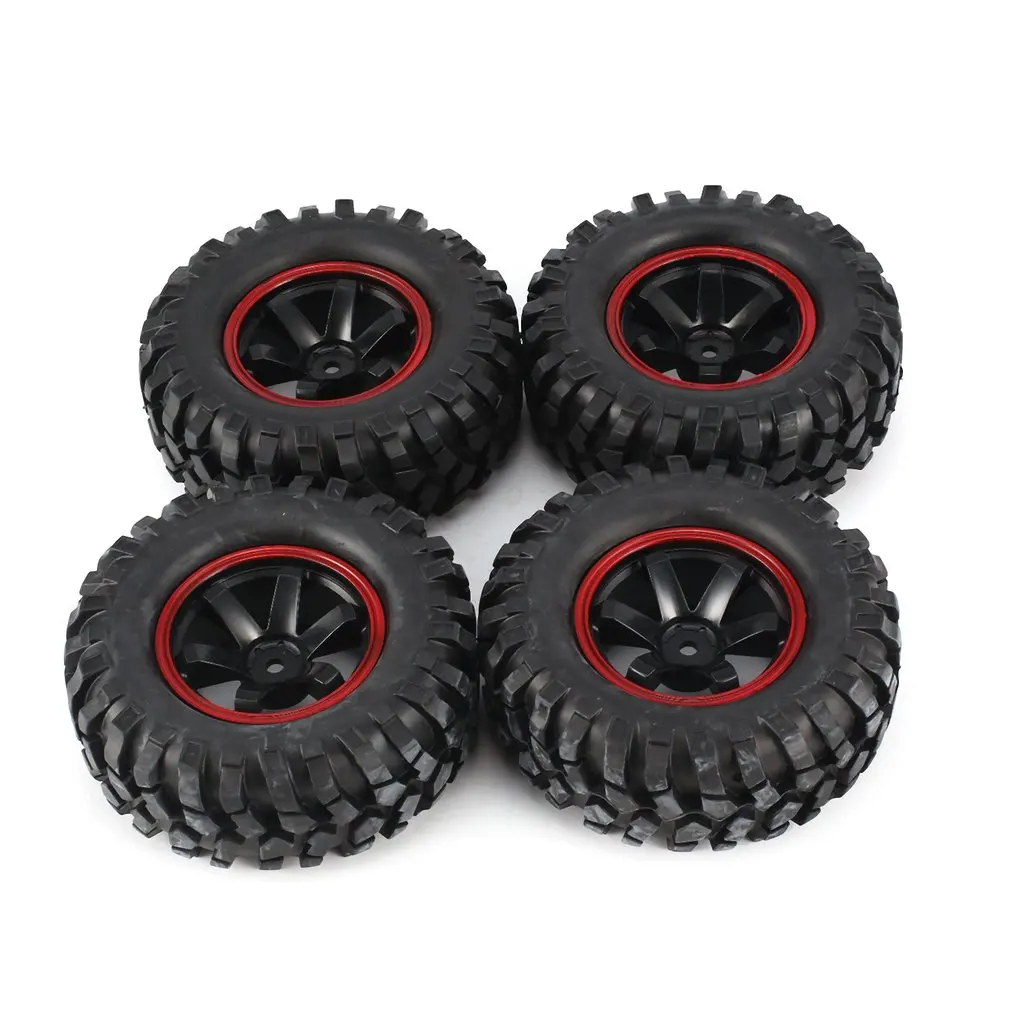 Universal 4pcs 1/10 Scale Off Road Buggy Tires 6 Holes Wheel Rims Set Front and Rear 12mm Hex Hubs with Foam Inserts
Universal 4pcs 1/10 Scale Off Road Buggy Tires 6 Holes Wheel Rims Set Front and Rear 12mm Hex Hubs with Foam Inserts