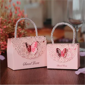 20 pcs Wedding candy box creative hollow carved fold butterfly wedding sweet gift bag exquisite candy box party favor supplies
20 pcs Wedding candy box creative hollow carved fold butterfly wedding sweet gift bag exquisite candy box party favor supplies
