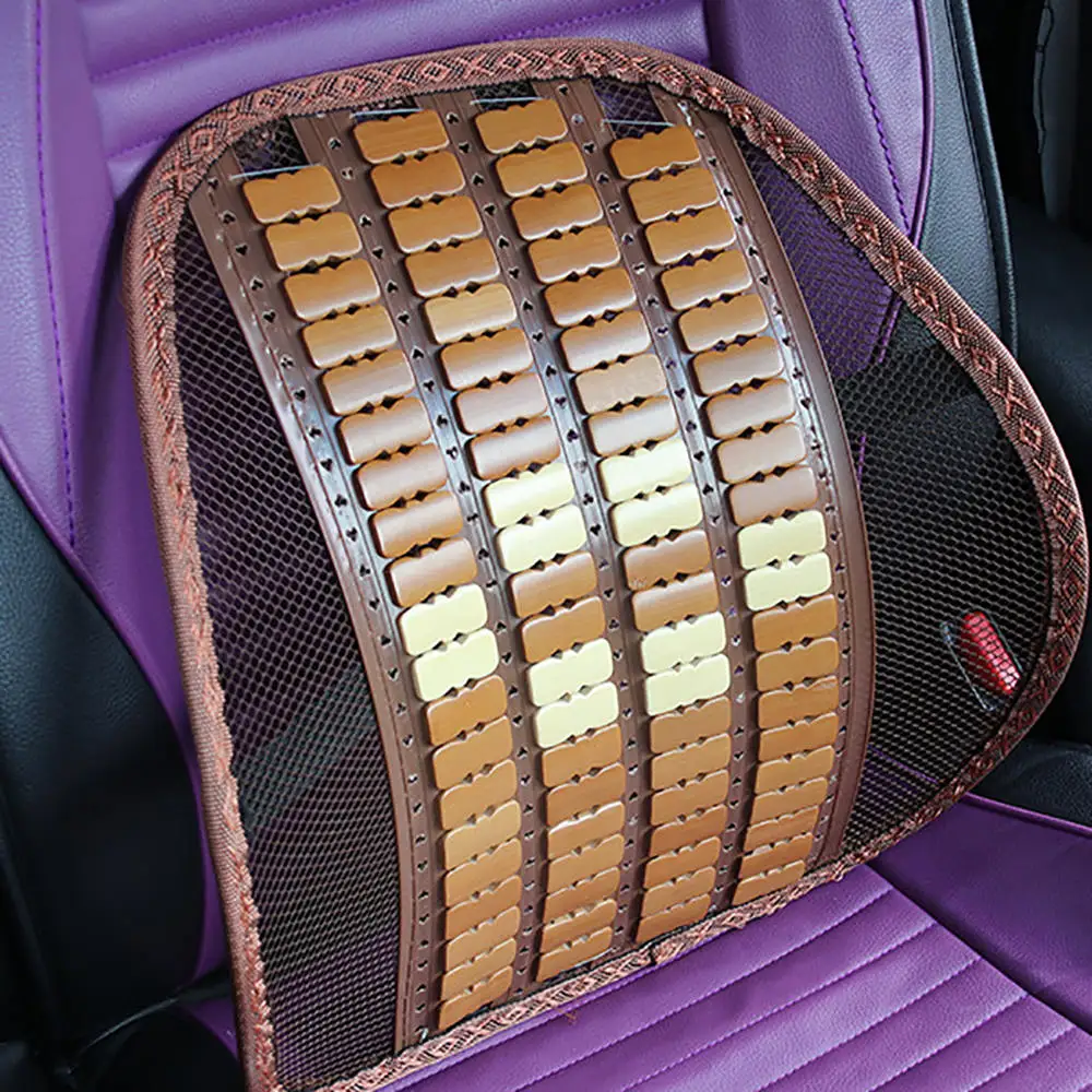 Universal Car Back Chair Massage Lumbar Support Waist Cushion Mesh Ventilate Cushion Pad Cool bamboo slices breathe
Universal Car Back Chair Massage Lumbar Support Waist Cushion Mesh Ventilate Cushion Pad Cool bamboo slices breathe