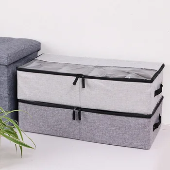 Under The Bed Square With Handle Shoe Clothes Dorm Zipper PP Board Organizer Storage Box Breathable
Under The Bed Square With Handle Shoe Clothes Dorm Zipper PP Board Organizer Storage Box Breathable