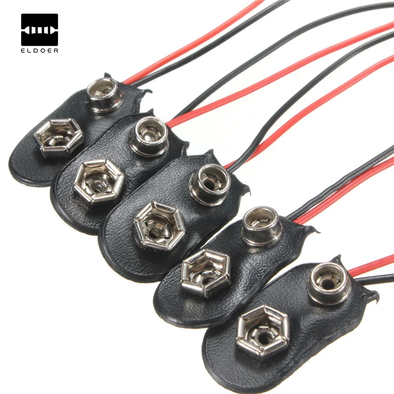 5PCS 9V DC I-Type Battery Power Cable Clip Barrel Jack Connector For Arduino Newest Electronics Stocks
5PCS 9V DC I-Type Battery Power Cable Clip Barrel Jack Connector For Arduino Newest Electronics Stocks