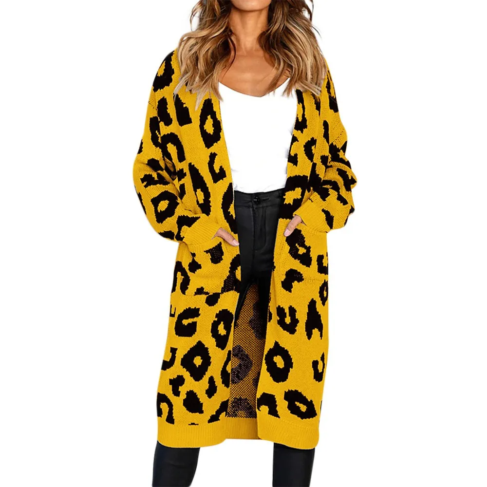 Cardigan Womens Tops and Blouses Autumn 2018 Elegant Leopard Print Long Sleeve Long Blouse Tunic Ladies Top for Womens Clothing
Cardigan Womens Tops and Blouses Autumn 2018 Elegant Leopard Print Long Sleeve Long Blouse Tunic Ladies Top for Womens Clothing