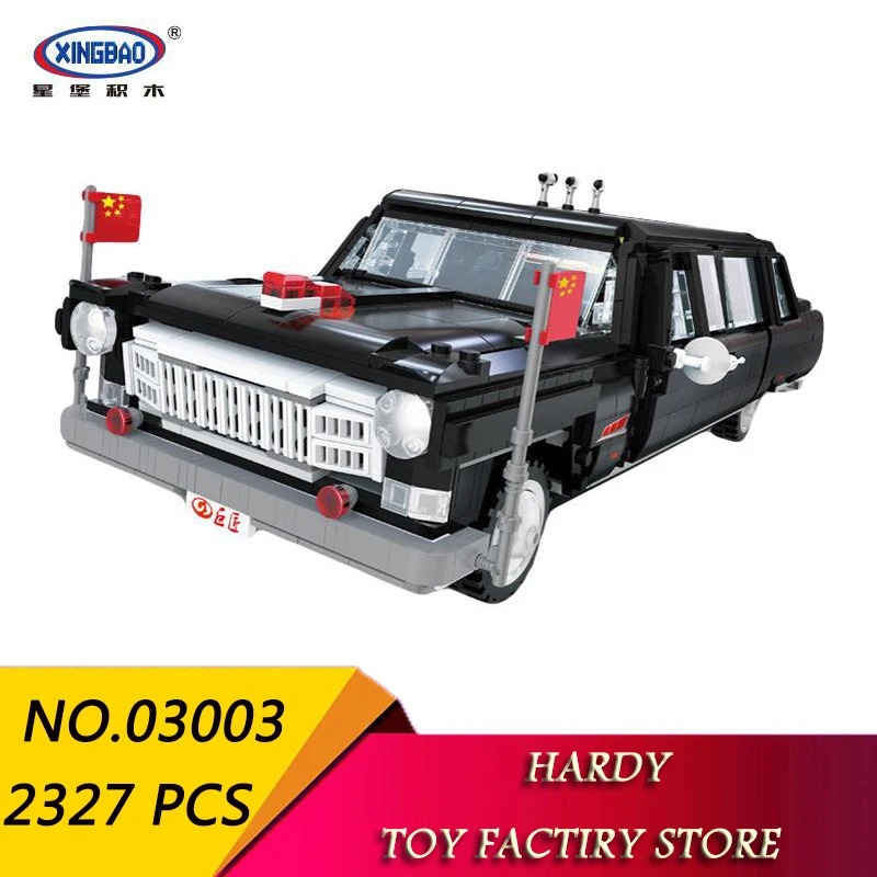 Xingbao 03003 2327 PCS Technology Series Red Flag Master Old Car Children Assemble Particle Toys Building Blocks
Xingbao 03003 2327 PCS Technology Series Red Flag Master Old Car Children Assemble Particle Toys Building Blocks