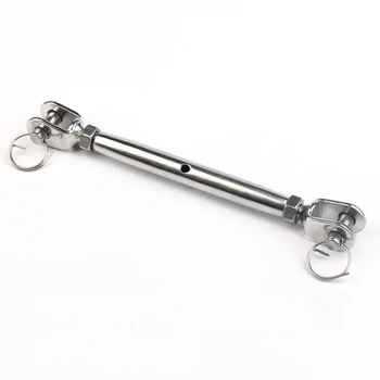 5PCS/LOT 316 Stainless Steel M6 Jaw & Jaw bottle Screw Fork&Fork Turnbuckle Closed Body Rigging Screw Rigging Marine Hardware
5PCS/LOT 316 Stainless Steel M6 Jaw & Jaw bottle Screw Fork&Fork Turnbuckle Closed Body Rigging Screw Rigging Marine Hardware
