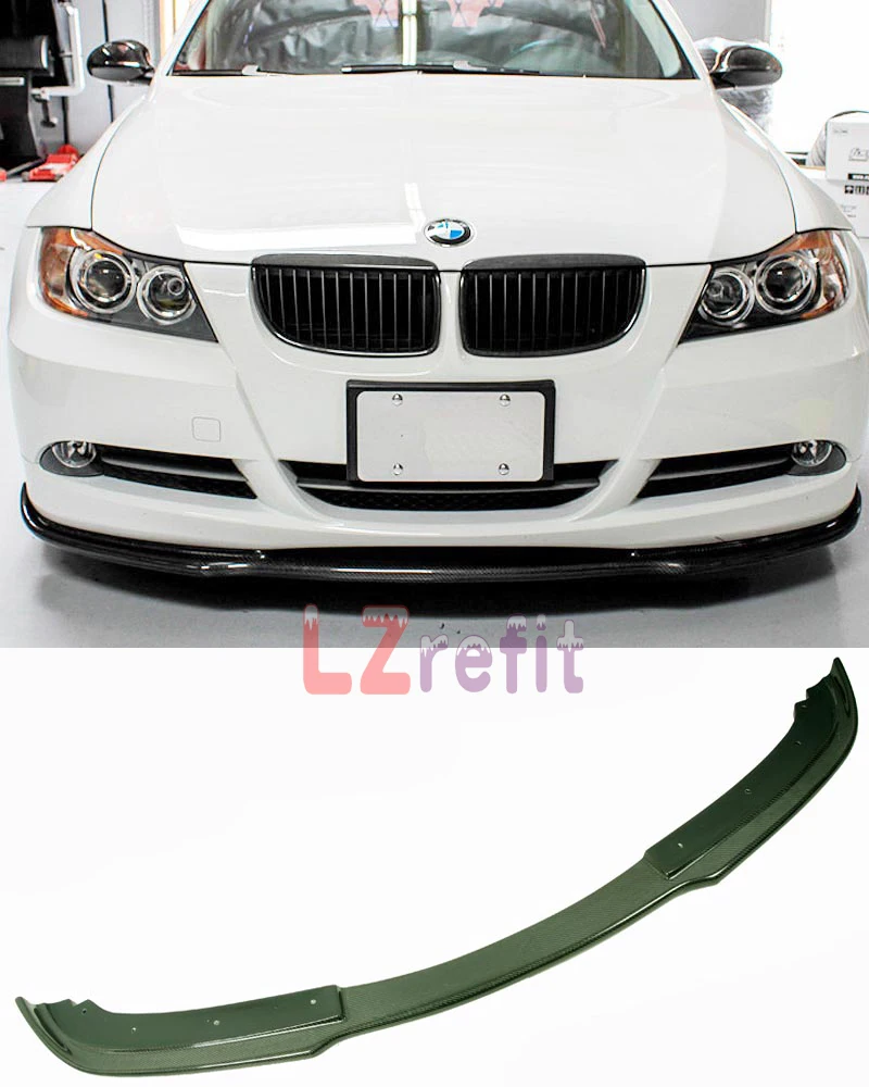 Real Carbon Fiber HAM Style Front Lip Spoiler For BMW E90 325 328 3-Series 4door Sedan 2005-2008 Pre-LCI Model
Real Carbon Fiber HAM Style Front Lip Spoiler For BMW E90 325 328 3-Series 4door Sedan 2005-2008 Pre-LCI Model