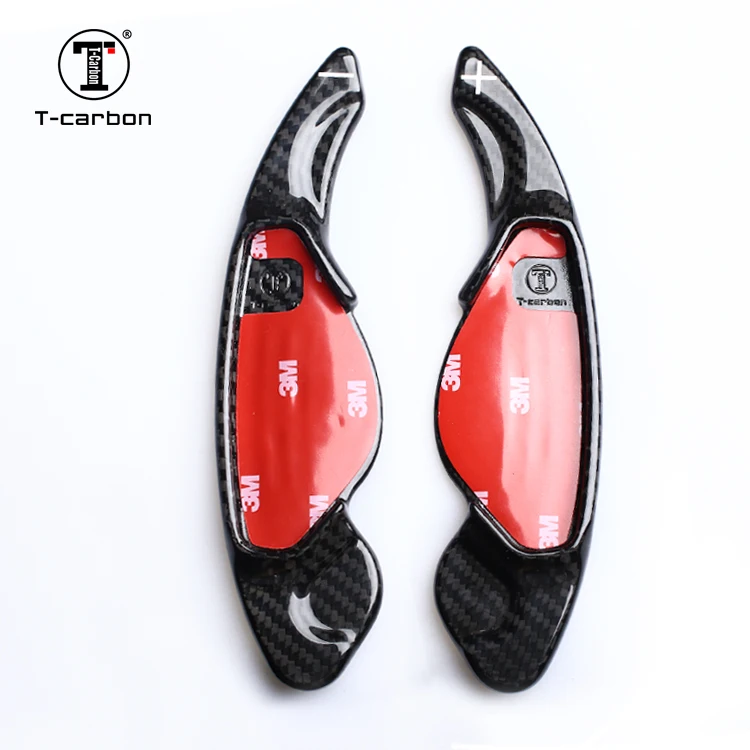 Automobile carbon brazing shift paddle for Land Rover car bon fiber steering paddles shift fit