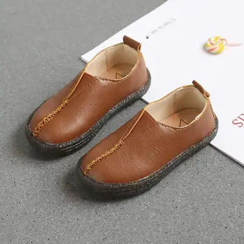 2018 spring and autumn children PU leather casual shoes lightweight solid color students boys soft comfortable shoes
2018 spring and autumn children PU leather casual shoes lightweight solid color students boys soft comfortable shoes