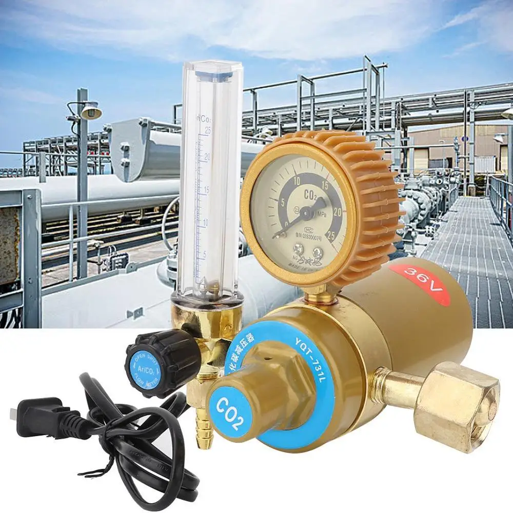 0-25MPa CO2 Mig Tig Flow Meter Gas Regulator Flowmeter Welding Weld Heated Pressure Gauge 220V Regulator Pressure Reducer
0-25MPa CO2 Mig Tig Flow Meter Gas Regulator Flowmeter Welding Weld Heated Pressure Gauge 220V Regulator Pressure Reducer