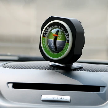 High-precision Auto Slope Meter Level Car Vehicle Declinometer Gradient Inclinometer Angle Car Compass Built-in LED Car Styling
High-precision Auto Slope Meter Level Car Vehicle Declinometer Gradient Inclinometer Angle Car Compass Built-in LED Car Styling