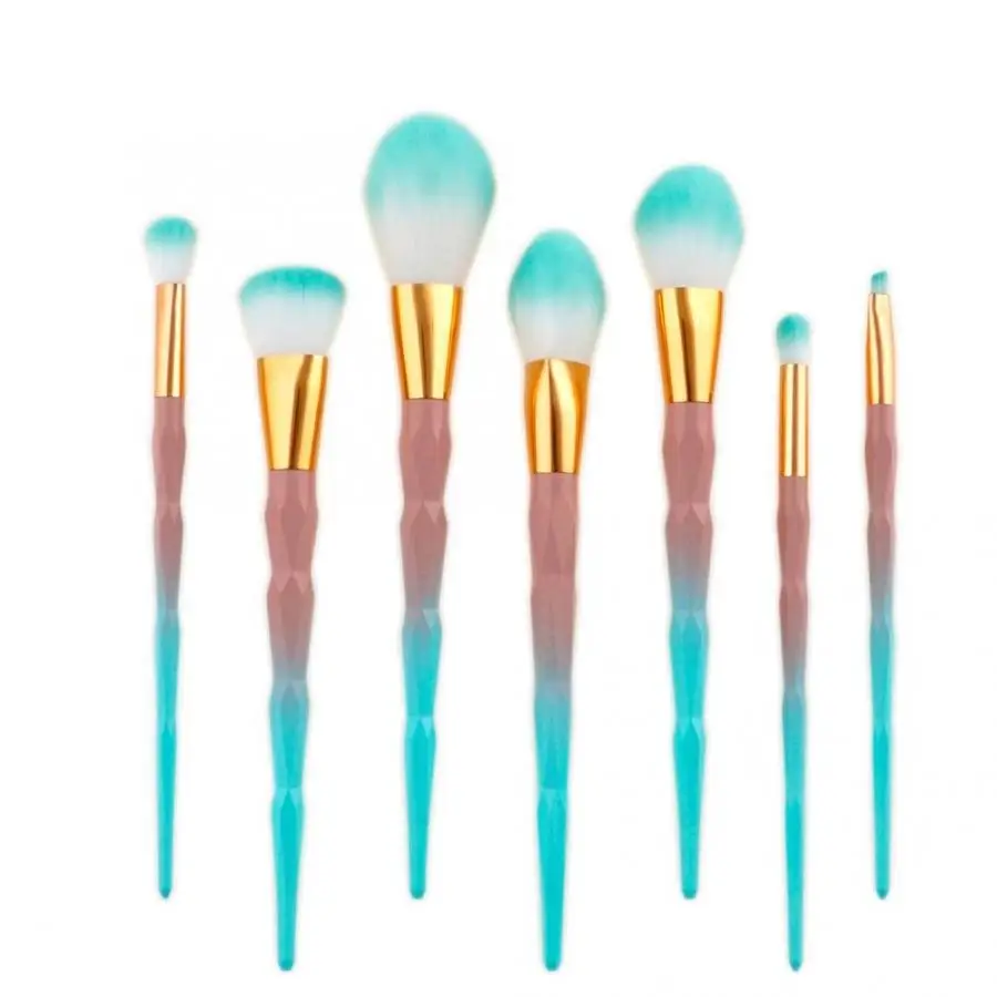7 Pcs Cosmetics Brushes Makeup Brushes Foundation Eye Shadow Powder Contour Blending Brush Set Pink & Green Beauty Tool
7 Pcs Cosmetics Brushes Makeup Brushes Foundation Eye Shadow Powder Contour Blending Brush Set Pink & Green Beauty Tool