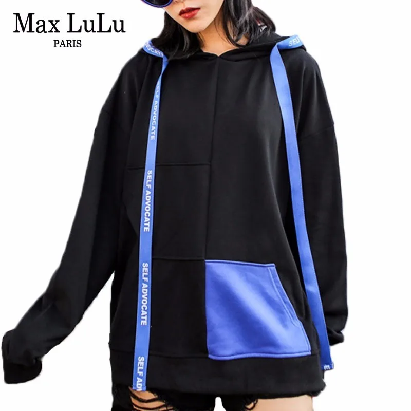 Max LuLu Autumn Luxury Korean Designer Tracksuit Ladies Gothic Clothes Womens Oversized Hooded Hoodies Casual Fitness Sweatshirt
Max LuLu Autumn Luxury Korean Designer Tracksuit Ladies Gothic Clothes Womens Oversized Hooded Hoodies Casual Fitness Sweatshirt