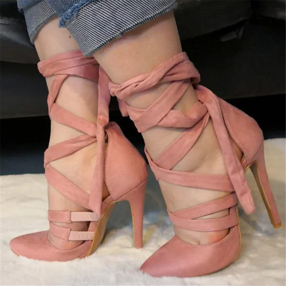SARAIRIS Brand New ankle-wrap Plus Size 47 Sexy Pointed Toe Party Women Shoes Thin High Heels Shoes Woman Pumps Sandals
SARAIRIS Brand New ankle-wrap Plus Size 47 Sexy Pointed Toe Party Women Shoes Thin High Heels Shoes Woman Pumps Sandals