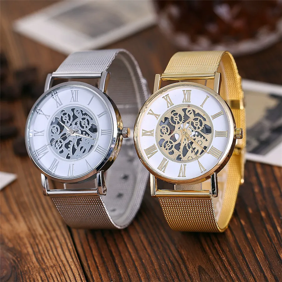 Hot Sale Women Watch Fashion Hollow Quarts Watch Simple Women Silver Gold Mesh Wristwatches Ladies Gift Clock Relogio Feminino
Hot Sale Women Watch Fashion Hollow Quarts Watch Simple Women Silver Gold Mesh Wristwatches Ladies Gift Clock Relogio Feminino