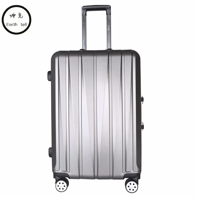Багажа 20 &quot24 дюйма алюминиевый каркас багажный для путешествий универсальные