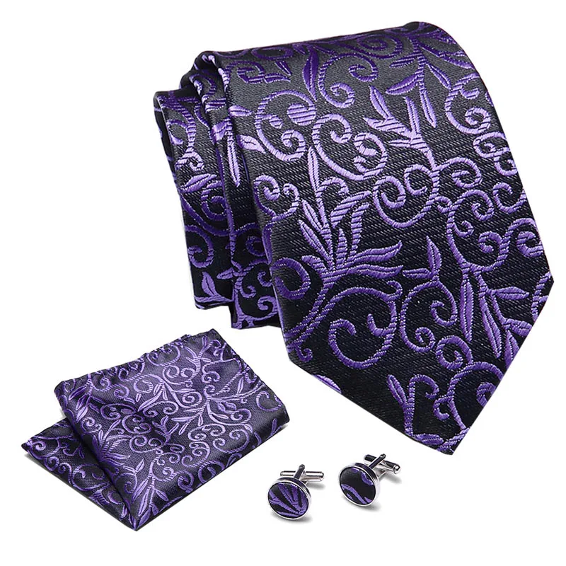 2019 Men`s Tie 100% Silk Jacquard Woven Necktie Hanky Cufflinks Sets For Formal Wedding Business Party Black/Purple/Pink/Red
2019 Men`s Tie 100% Silk Jacquard Woven Necktie Hanky Cufflinks Sets For Formal Wedding Business Party Black/Purple/Pink/Red