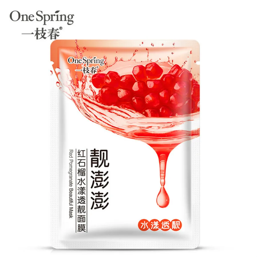 1Pcs Red Pomegranate Water Facial Mask Skin Care Plant Facial Mask Moisturizing Control Blackhead Remover Wrapped Mask Face Care
1Pcs Red Pomegranate Water Facial Mask Skin Care Plant Facial Mask Moisturizing Control Blackhead Remover Wrapped Mask Face Care