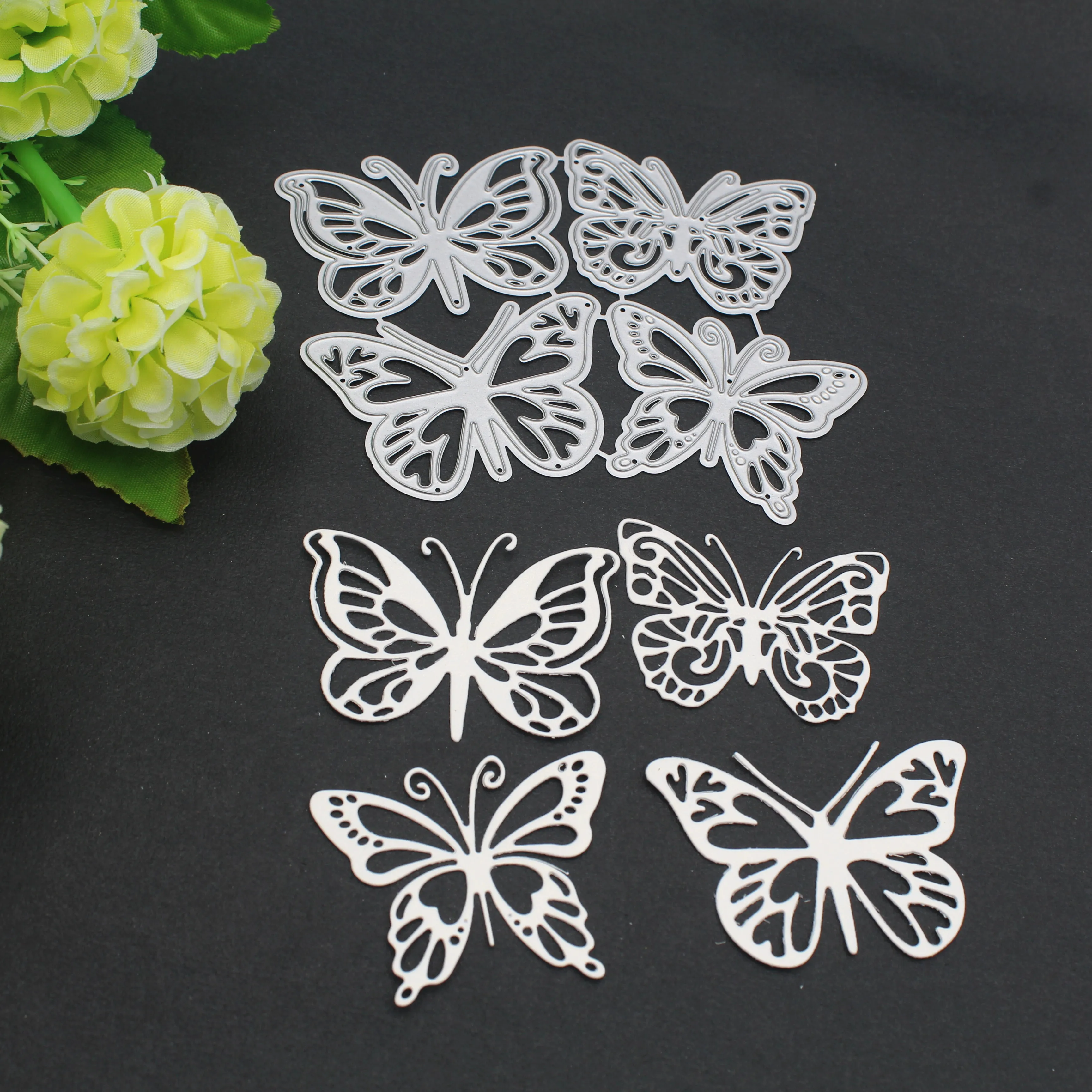 4pcs butterfly Metal Cutting Dies for DIY Scrapbooking Album Paper Cards Decorative Crafts Embossing Die Cuts
4pcs butterfly Metal Cutting Dies for DIY Scrapbooking Album Paper Cards Decorative Crafts Embossing Die Cuts
