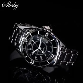 Shsby New Fashion Classic Quartz Ladies Watch Women Crystals dress Wristwatches Stainless steel watch with Black paint Feminino
Shsby New Fashion Classic Quartz Ladies Watch Women Crystals dress Wristwatches Stainless steel watch with Black paint Feminino
