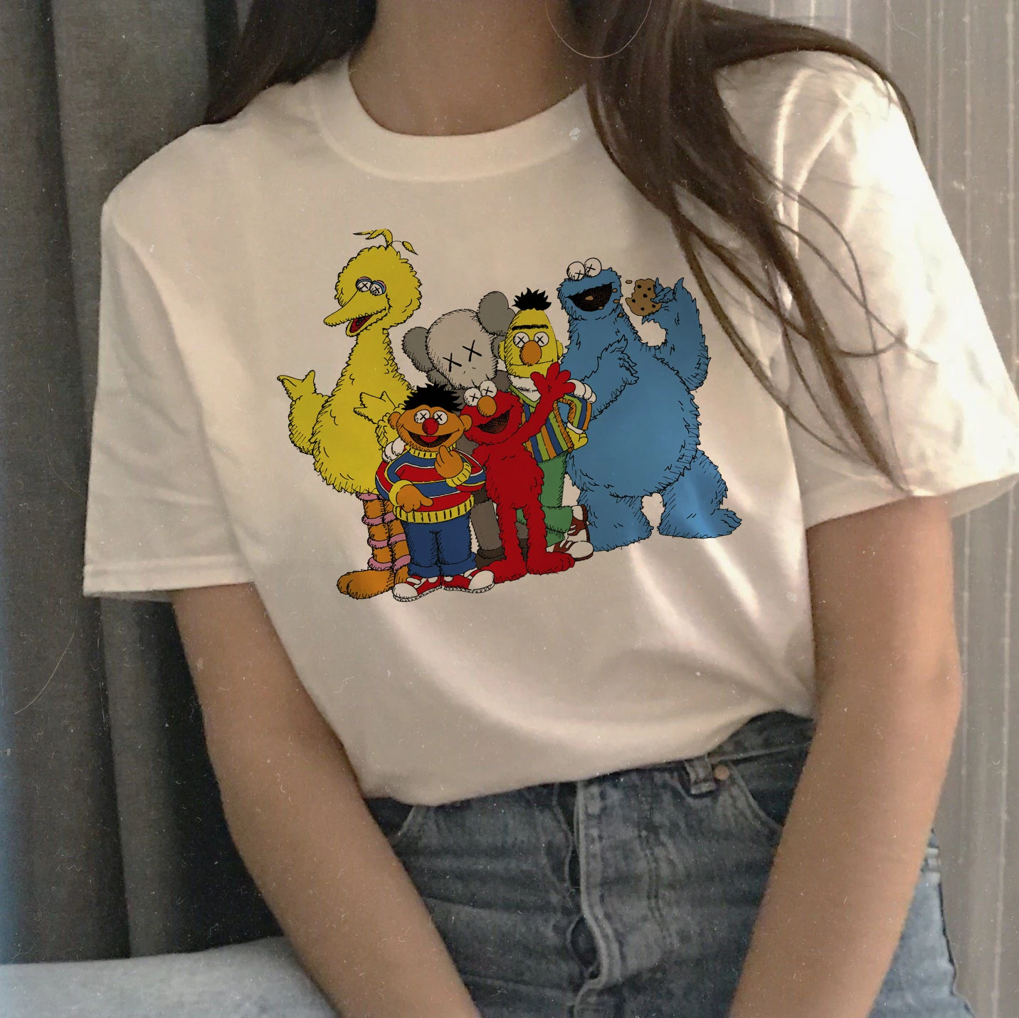 new fashion trend T-shirt spring and summer classic fashion print short-sleeved O-neck T-shirt loose unisex T-shirt Plus Sizs
new fashion trend T-shirt spring and summer classic fashion print short-sleeved O-neck T-shirt loose unisex T-shirt Plus Sizs