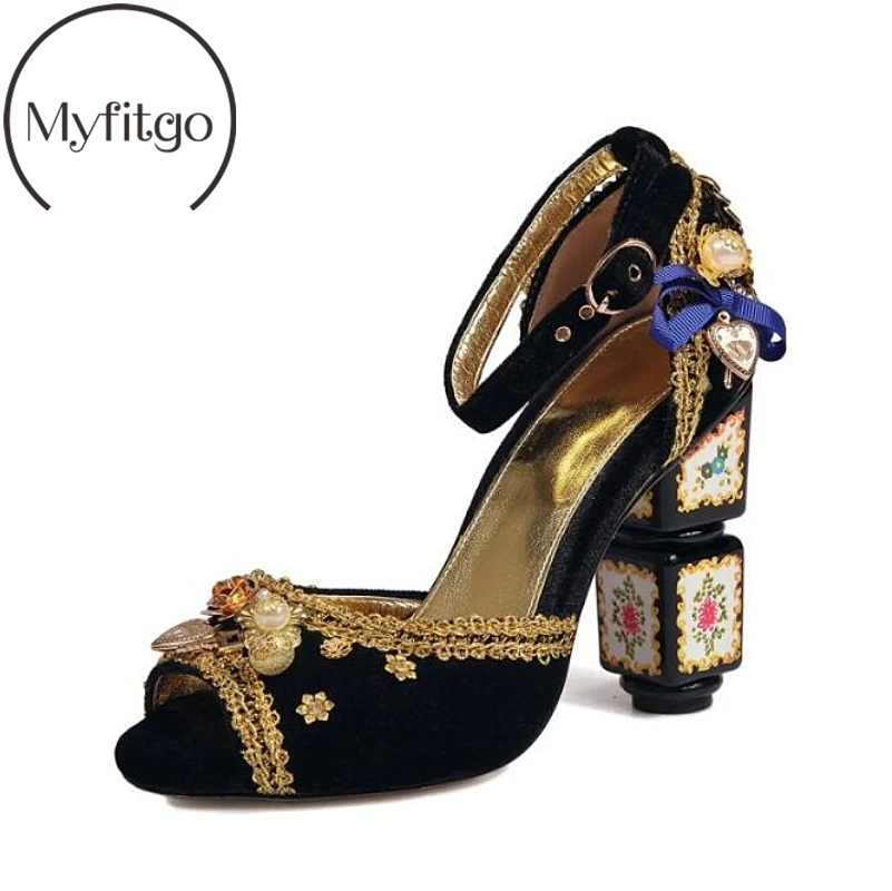 Myfitgo Fashion Party Show Shoes Female Gladiator Sandals Rivets Pearls Women Velvet Strange High Heels Ladies Summer Sandals
Myfitgo Fashion Party Show Shoes Female Gladiator Sandals Rivets Pearls Women Velvet Strange High Heels Ladies Summer Sandals