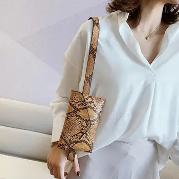 Fashion PU Leather Shoulder Messenger Handbags Women Waist Fanny Belt Packs Snake Print Crossbody Chest Bags Phone Money Pouch
Fashion PU Leather Shoulder Messenger Handbags Women Waist Fanny Belt Packs Snake Print Crossbody Chest Bags Phone Money Pouch