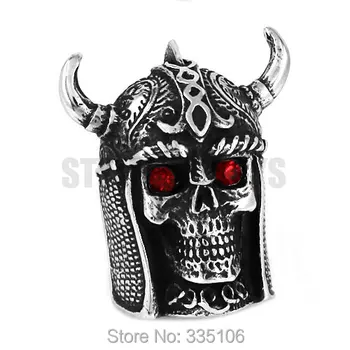 Free shipping! Roman Soldier Skull Biker Ring Red Eyes Stainless Steel Jewelry Vintage Motor Biker Men Ring Wholesale SWR0455
Free shipping! Roman Soldier Skull Biker Ring Red Eyes Stainless Steel Jewelry Vintage Motor Biker Men Ring Wholesale SWR0455