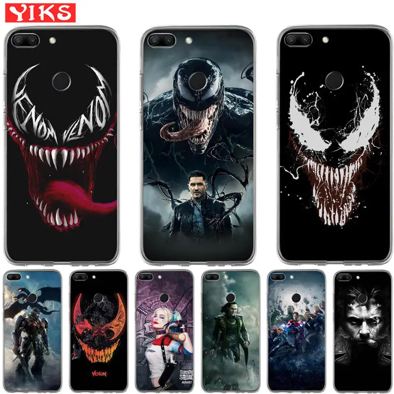 Luxury Marvel Hero venom Case For Huawei Honor 10 9 8 Lite 8X 7 7A 7X 7C 6A 6X Case The Avengers Man Cover Funda Capinha Etui
Luxury Marvel Hero venom Case For Huawei Honor 10 9 8 Lite 8X 7 7A 7X 7C 6A 6X Case The Avengers Man Cover Funda Capinha Etui