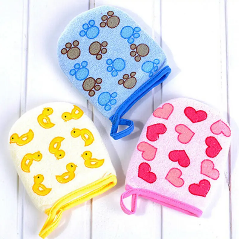 1PC Baby Bath Gloves Shower Sponge Exfoliating Wash Cloth Towel cute baby Cartoon Soft Bathing Bathroom Mitt Glove Foam Rub
1PC Baby Bath Gloves Shower Sponge Exfoliating Wash Cloth Towel cute baby Cartoon Soft Bathing Bathroom Mitt Glove Foam Rub