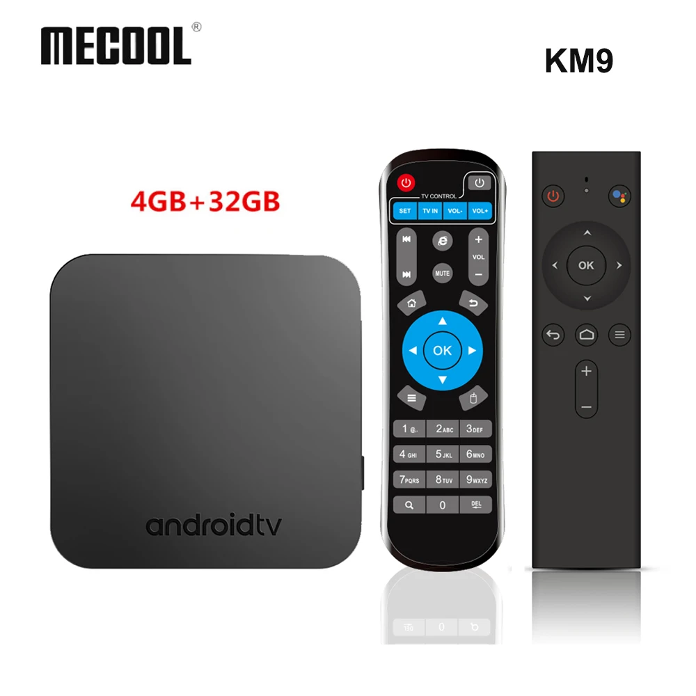 MECOOL KM9 ATV Android 9.0 Smart TV BOX Amlogic S905X2 Quad core 4G LPDDR4 32G EMMC Set Top Box 4K 3D H.265 Wifi Media Player
MECOOL KM9 ATV Android 9.0 Smart TV BOX Amlogic S905X2 Quad core 4G LPDDR4 32G EMMC Set Top Box 4K 3D H.265 Wifi Media Player