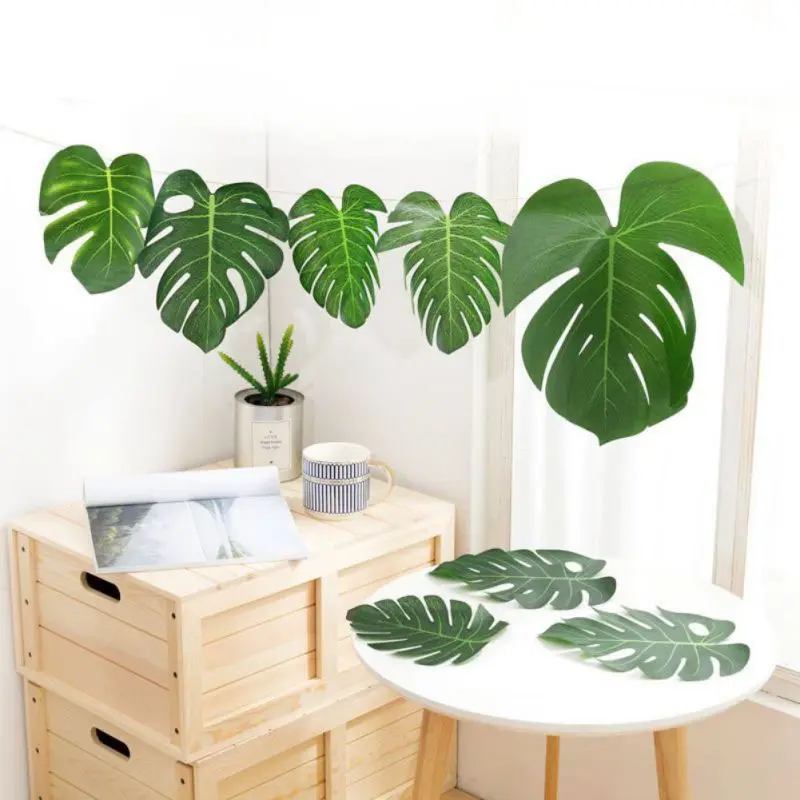Artificial Leaf Tropical Palm Leaves Simulation Leaf Party Decorations DIY Home Garden Decoration Photo Props 5pcs
Artificial Leaf Tropical Palm Leaves Simulation Leaf Party Decorations DIY Home Garden Decoration Photo Props 5pcs