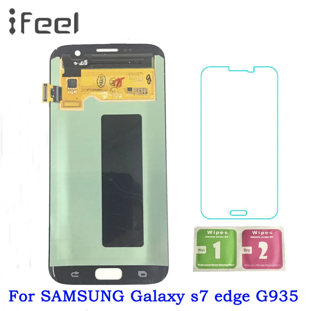 5.5'' SUPER AMOLED LCD with frame for SAMSUNG Galaxy s7 edge G935 G935F Display Touch Screen Digitizer
5.5'' SUPER AMOLED LCD with frame for SAMSUNG Galaxy s7 edge G935 G935F Display Touch Screen Digitizer