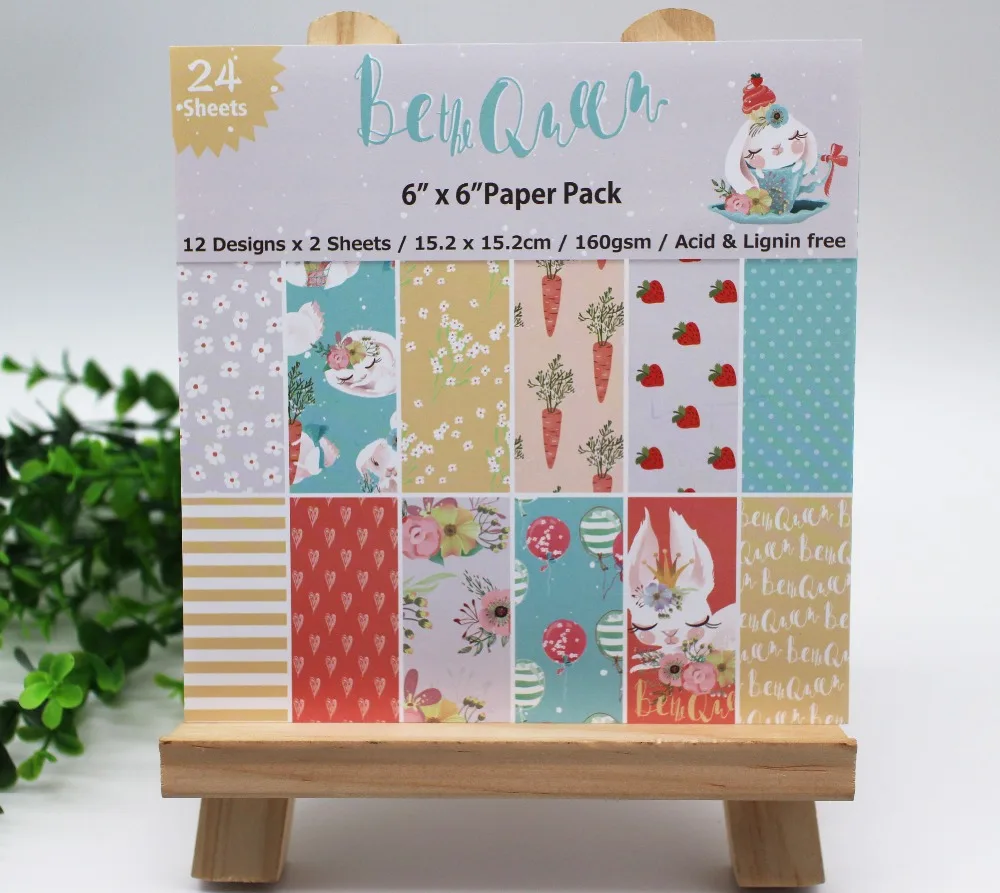 2018NEW Rabbit&Carota Single-side Patterned Paper Garden Style Background Paper For Making DIY Scrapbook Paper Craft
2018NEW Rabbit&Carota Single-side Patterned Paper Garden Style Background Paper For Making DIY Scrapbook Paper Craft