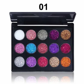 15 Colors Eyeshadow Palette Glitter Makeup Waterproof Eye Shadow Powder Eyes Cosmetics 88
15 Colors Eyeshadow Palette Glitter Makeup Waterproof Eye Shadow Powder Eyes Cosmetics 88