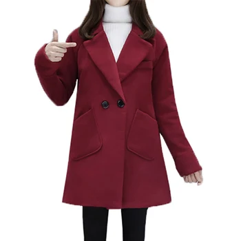 5XL Women's large size Wool Coat 2019 Autumn Winter High Quality Thick Coat Women's long Section Slim jacket Women Casual Blazer
5XL Women's large size Wool Coat 2019 Autumn Winter High Quality Thick Coat Women's long Section Slim jacket Women Casual Blazer