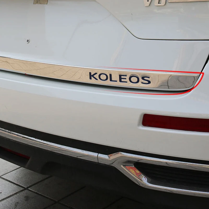 For Renault Koleos 2017 2018 Door Sticker Stainless Steel back door Tailgate trim Car Styling Accessories
For Renault Koleos 2017 2018 Door Sticker Stainless Steel back door Tailgate trim Car Styling Accessories