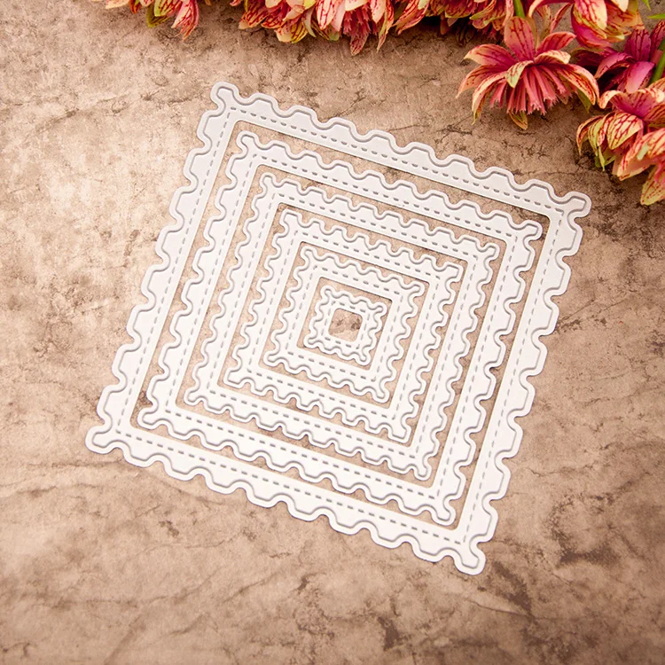 Square stamp frame metal Cutting Dies Stencils for DIY Scrapbooking photo album Decorative Embossing DIY Paper Cards
Square stamp frame metal Cutting Dies Stencils for DIY Scrapbooking photo album Decorative Embossing DIY Paper Cards