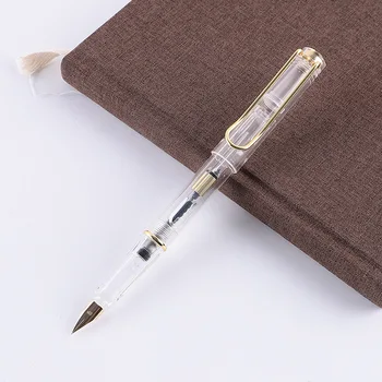 Transparent Piston Fountain Pen 4 Colors Refillable Ink Student's Posture Pen Office Calligraphy Gift Sign Pen Stationery Supply
Transparent Piston Fountain Pen 4 Colors Refillable Ink Student's Posture Pen Office Calligraphy Gift Sign Pen Stationery Supply