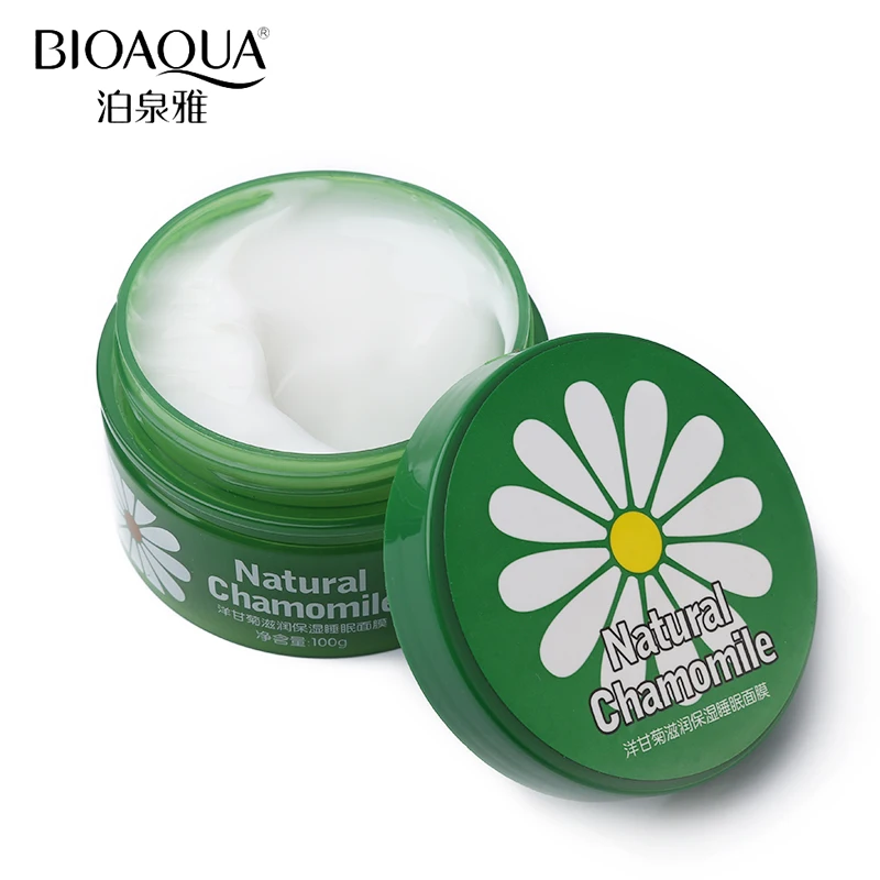 BIOAQUA Brand Face Mask Chamomile Essence Anti Age Sleeping Mask Skin Care Moisturizing Whitening Hydrating Night Masks Cream
BIOAQUA Brand Face Mask Chamomile Essence Anti Age Sleeping Mask Skin Care Moisturizing Whitening Hydrating Night Masks Cream