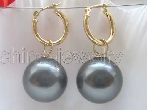 16mm peacock black south sea shell pearl earring-14k gold filled hoop Noble style Natural Fine jewe FREE SHIPPING
16mm peacock black south sea shell pearl earring-14k gold filled hoop Noble style Natural Fine jewe FREE SHIPPING