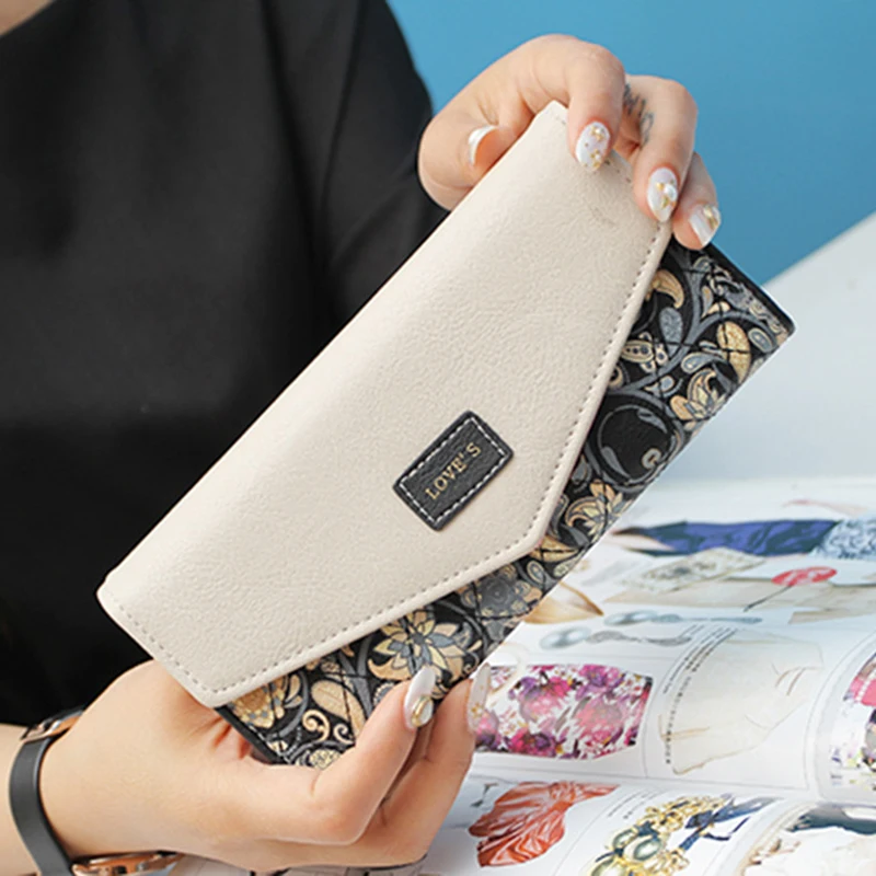 2019 Fashion Flowers Printing PU Leather Long Wallet Famous Brand Designer High Quality Envelope Wallet Female Clutch Coin Purse
2019 Fashion Flowers Printing PU Leather Long Wallet Famous Brand Designer High Quality Envelope Wallet Female Clutch Coin Purse