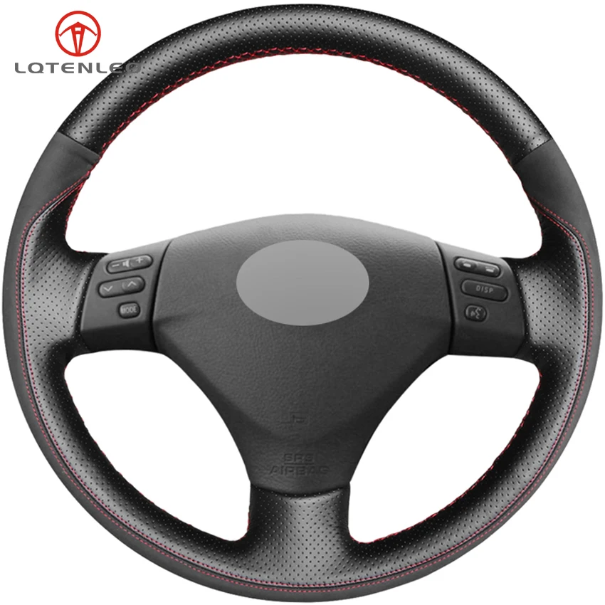 LQTENLEO Black Leather Suede Steering Wheel Cover For Toyota Corolla Verso Camry 2000-2008 Lexus RX330 RX400h RX400 2003-2008
LQTENLEO Black Leather Suede Steering Wheel Cover For Toyota Corolla Verso Camry 2000-2008 Lexus RX330 RX400h RX400 2003-2008