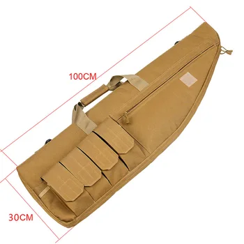 PPT Military Black Tan 100CM 600D Oxford Waterproof Fabric Airsoft Case Rifle Bag PP12-0012
PPT Military Black Tan 100CM 600D Oxford Waterproof Fabric Airsoft Case Rifle Bag PP12-0012