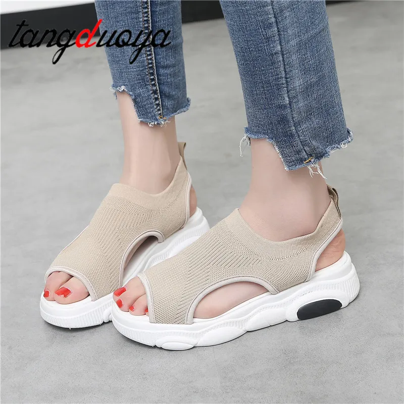 Women Sandals 2019 New Female Shoes Woman Summer Wedge Comfortable Sandals Ladies Slip-on Flat Sandals Women Sandalias
Women Sandals 2019 New Female Shoes Woman Summer Wedge Comfortable Sandals Ladies Slip-on Flat Sandals Women Sandalias