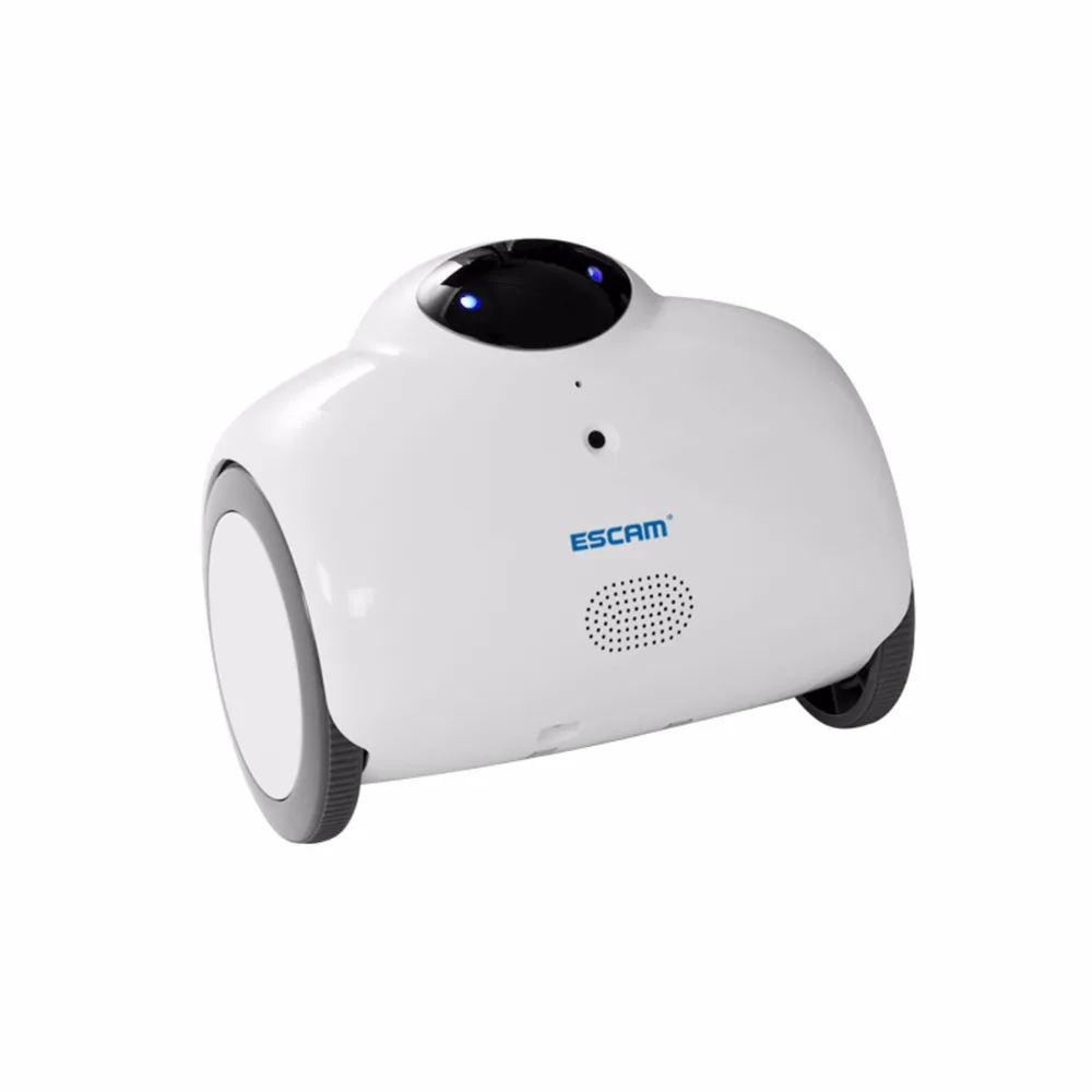 ESCAM QN02 Robot 720P WiFi Mobile Camera Touch Interactive Move Laugh Automatically Charge Support Remote Video - White
ESCAM QN02 Robot 720P WiFi Mobile Camera Touch Interactive Move Laugh Automatically Charge Support Remote Video - White