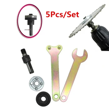 5pc/set 10mm Electric Drill Conversion Angle Grinder Connecting Rod Cutting Disc Polishing Wheel Metals Handle Holder Tools
5pc/set 10mm Electric Drill Conversion Angle Grinder Connecting Rod Cutting Disc Polishing Wheel Metals Handle Holder Tools